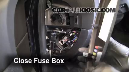 Interior Fuse Box Location: 2007-2013 Chevrolet Silverado 1500 - 2008